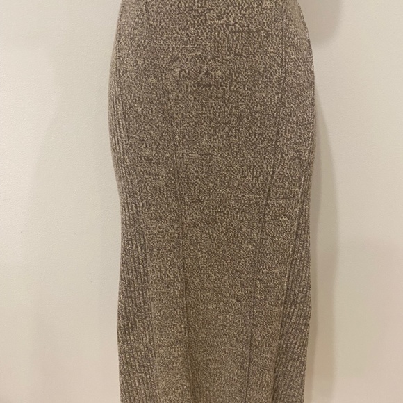 New with Tags! Marc by Marc Jacobs Brown Heather Ribbed Knit Skirt Size Small - Picture 15 of 16
